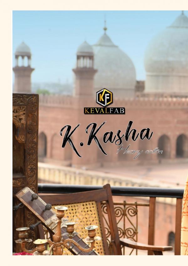 Keval k Kasha Vol-2 Cotton Designer Printed Dress Material